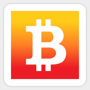 Sunsetter Bitcoin Sticker